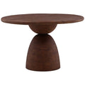 Round Stol do jadalni, Brown