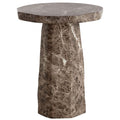 End Table, Marble Look