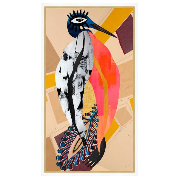 of A Feather XX Framed by Nikki Chu